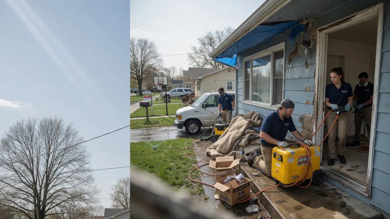Basement Flood Cleanup in Three Rivers, MA near me